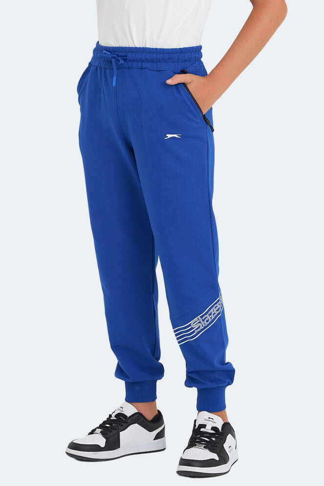 Slazenger LIKE Unisex Çocuk Eşofman Altı Saks Mavi