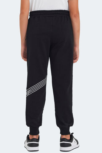 Slazenger LIKE Unisex Kids Sweatpants Black - Thumbnail