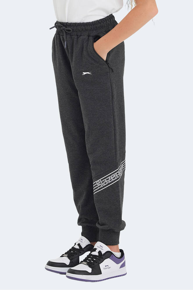 Slazenger LIKE Unisex Kids Sweatpants Dark Gray