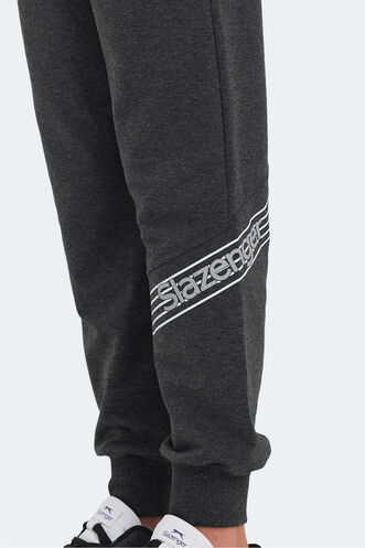 Slazenger LIKE Unisex Kids Sweatpants Dark Gray - Thumbnail