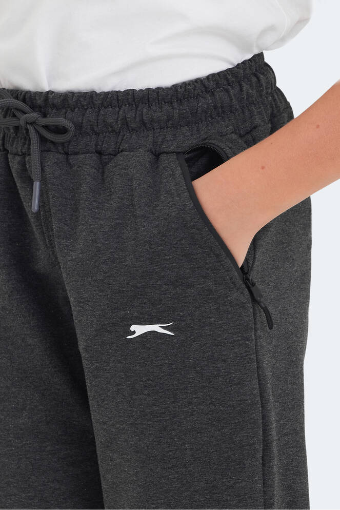 Slazenger LIKE Unisex Kids Sweatpants Dark Gray