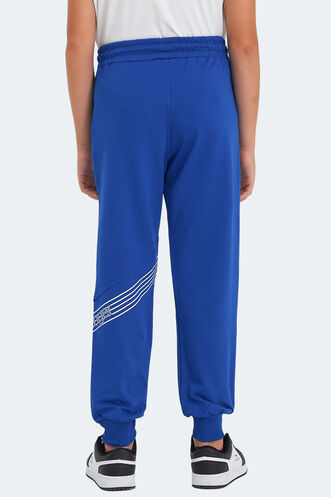 Slazenger LIKE Unisex Kids Sweatpants Royal Blue - Thumbnail