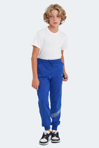 Slazenger LIKE Unisex Kids Sweatpants Royal Blue - Thumbnail