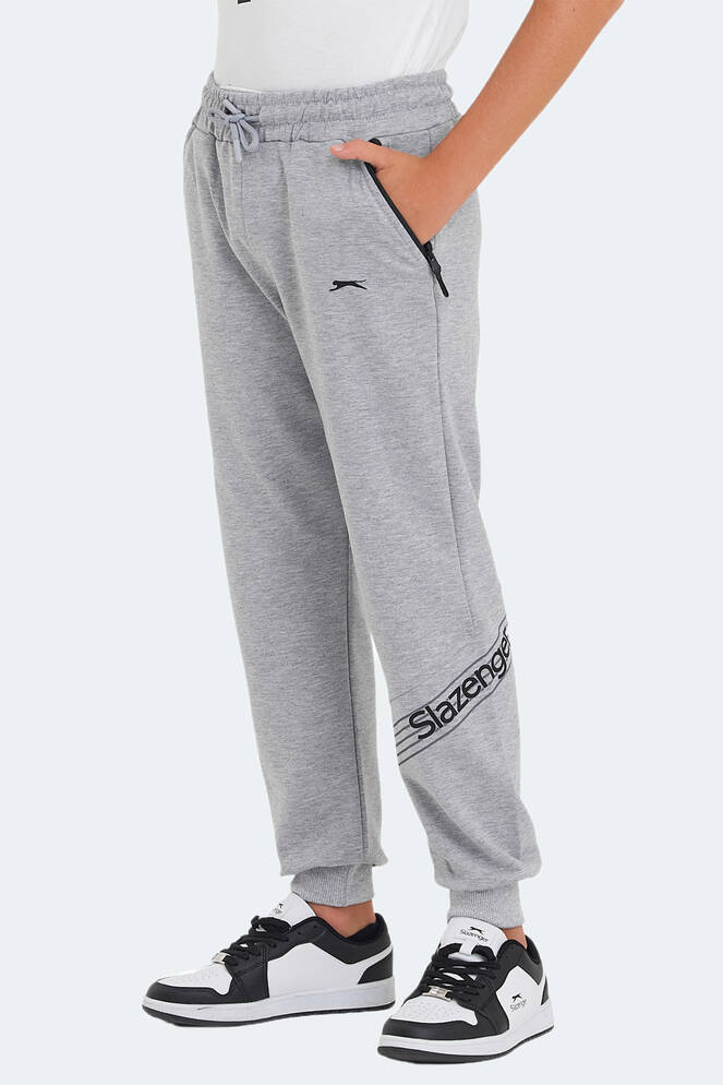 Slazenger LIKE Unisex Kids Sweatpants Stone Gray