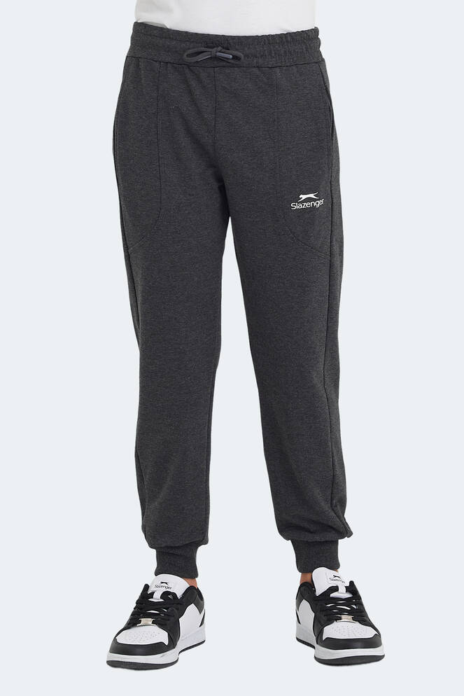 Slazenger LINE Unisex Çocuk Eşofman Altı Koyu Gri