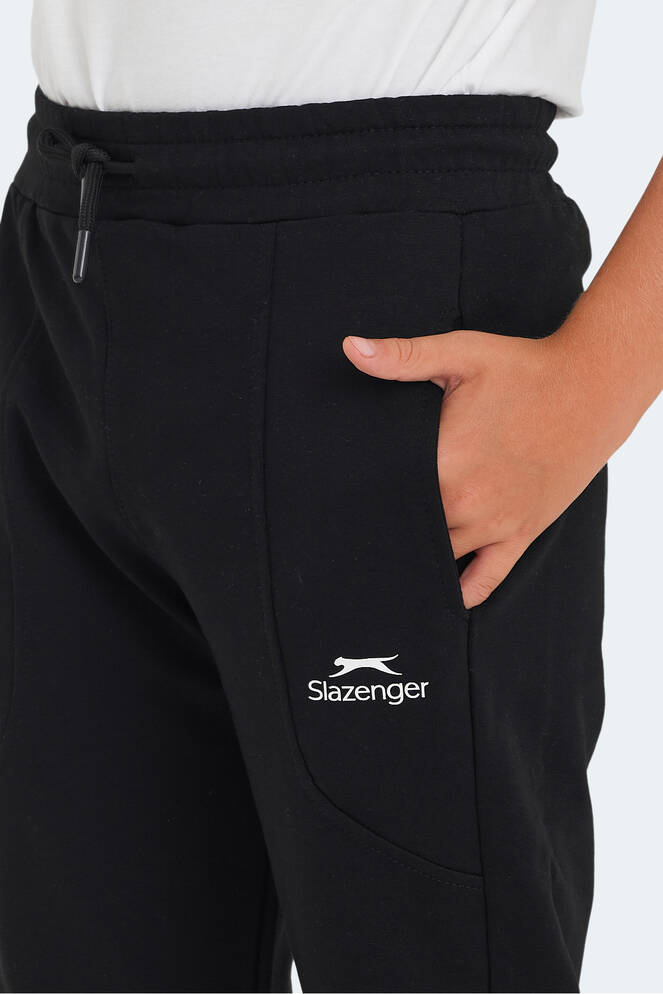 Slazenger LINE Unisex Kids Sweatpants Black