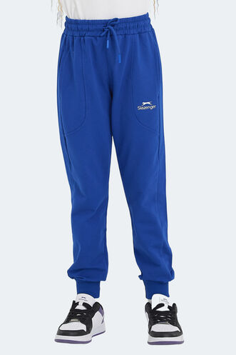 Slazenger LINE Unisex Kids Sweatpants Royal Blue - Thumbnail