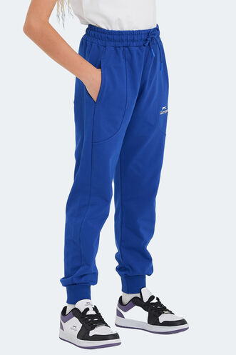 Slazenger LINE Unisex Kids Sweatpants Royal Blue - Thumbnail