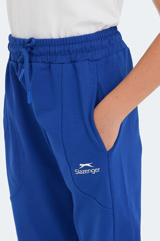 Slazenger LINE Unisex Kids Sweatpants Royal Blue - Thumbnail