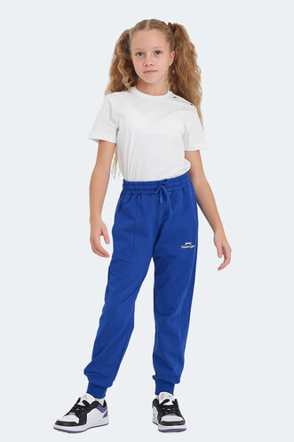 Slazenger LINE Unisex Kids Sweatpants Royal Blue - Thumbnail