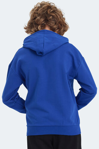 Slazenger LINK Unisex Kids Sweatshirt Royal Blue - Thumbnail