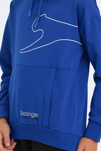 Slazenger LINK Unisex Kids Sweatshirt Royal Blue - Thumbnail