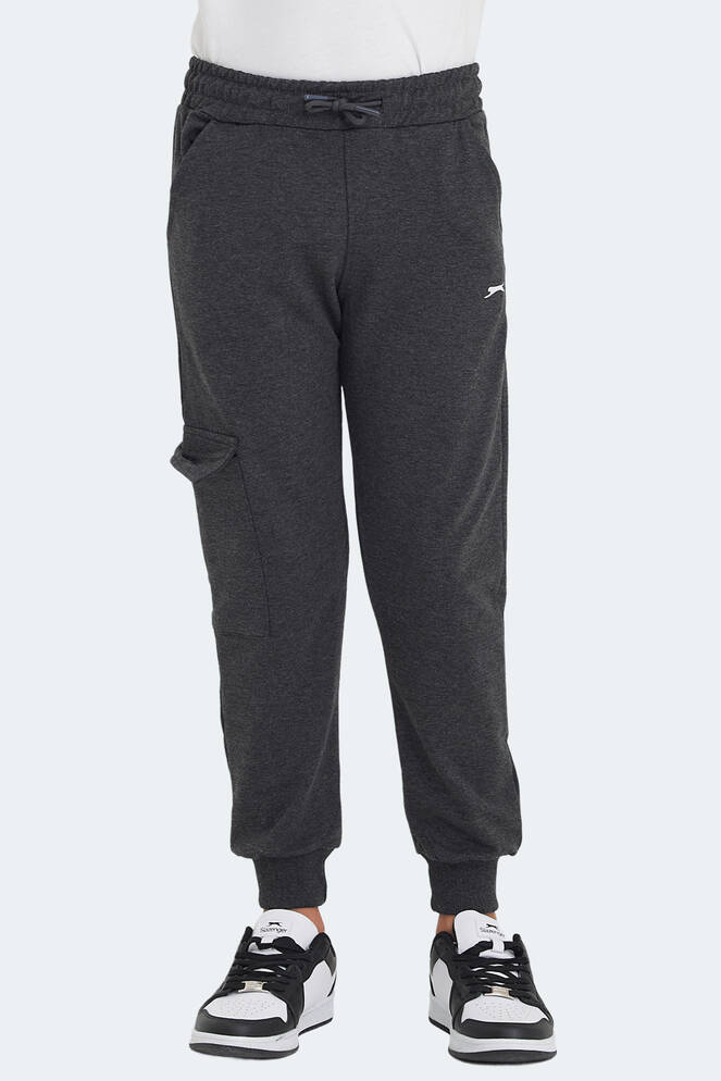 Slazenger LIVE Unisex Çocuk Eşofman Altı Koyu Gri