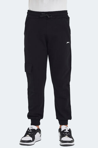 Slazenger LIVE Unisex Kids Sweatpants Black - Thumbnail