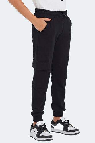 Slazenger LIVE Unisex Kids Sweatpants Black - Thumbnail