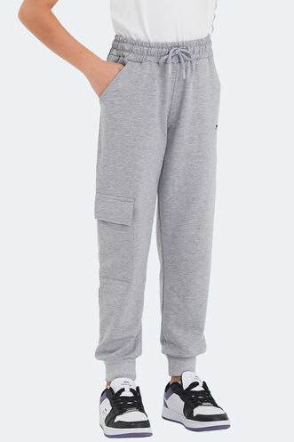 Slazenger LIVE Unisex Kids Sweatpants Stone Gray - Thumbnail