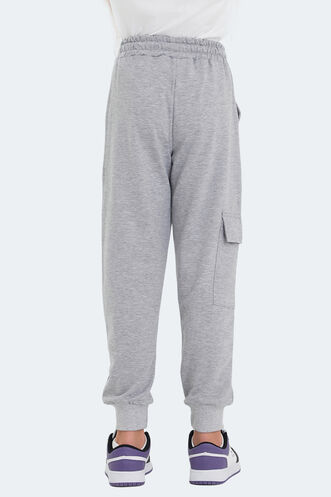 Slazenger LIVE Unisex Kids Sweatpants Stone Gray - Thumbnail