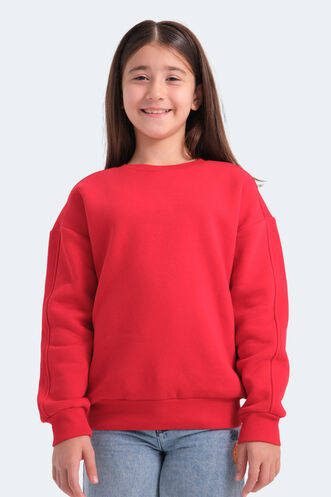 Slazenger - Slazenger LOGAN Girls' Sweatshirt Red