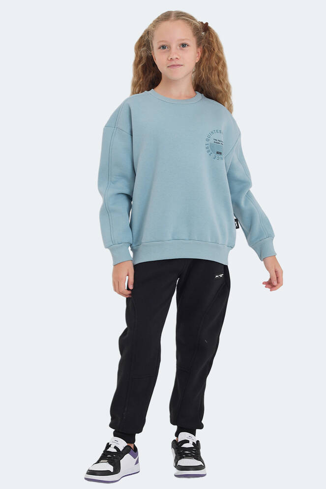 Slazenger LONE Unisex Kids Sweatshirt Blue