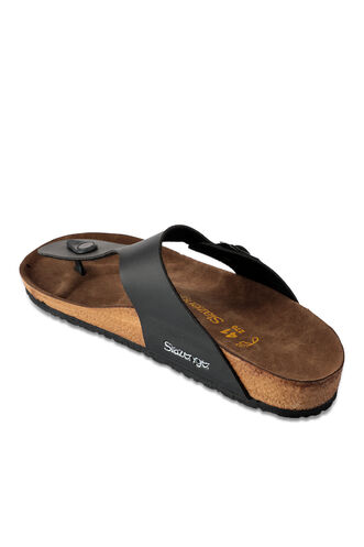 Slazenger LUKE Unisex Slippers Black - Thumbnail