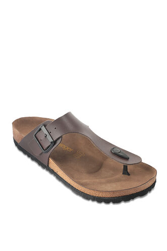 Slazenger LUKE Unisex Slippers Brown - Thumbnail