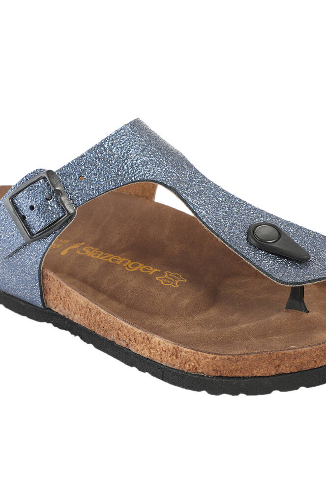 Slazenger LUKE Women's Slippers Blue Glitter