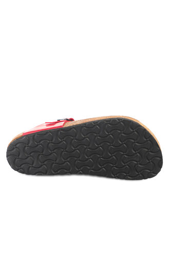 Slazenger LUKE Women's Slippers Red Patent - Thumbnail