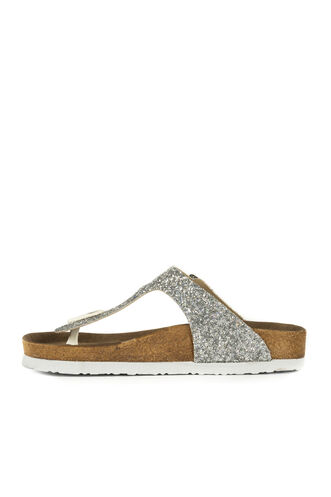 Slazenger LUKE Women's Slippers Silver Glitter - Thumbnail