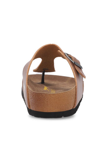 Slazenger LUKE Women's Slippers Tan - Thumbnail