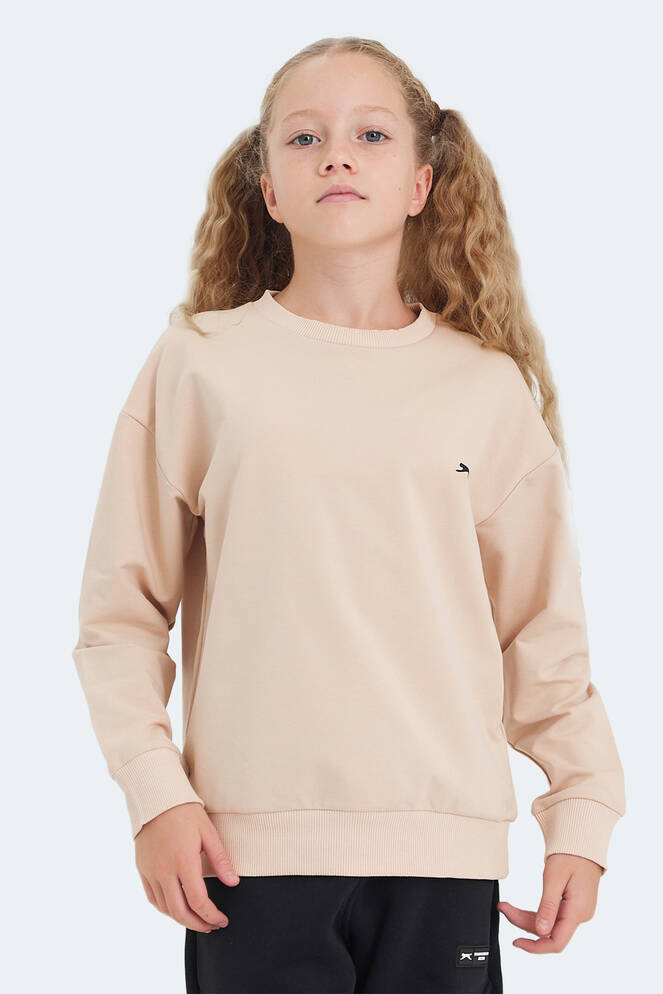 Slazenger LUPPA Unisex Kids Sweatshirt Camel