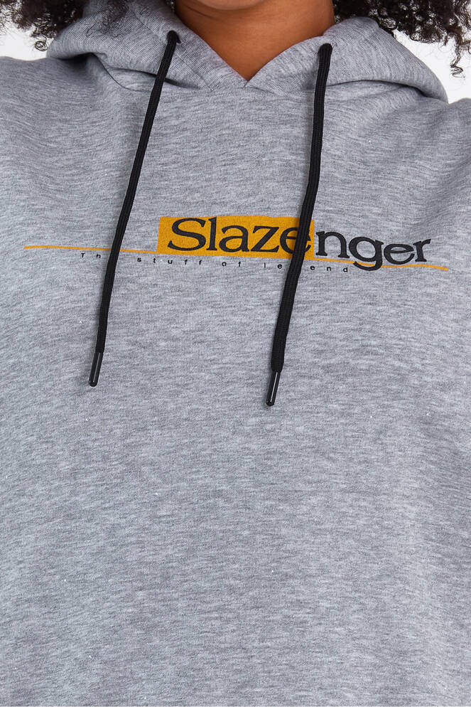 Slazenger MAGNET Kadın Sweatshirt Gri