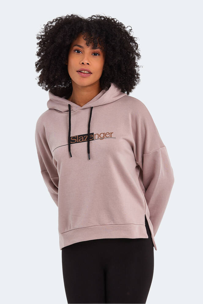 Slazenger MAGNET Kadın Sweatshirt Vizon