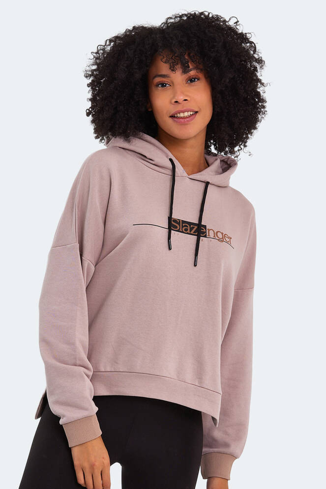 Slazenger MAGNET Kadın Sweatshirt Vizon