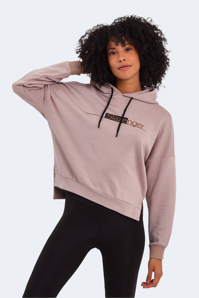 Slazenger MAGNET Kadın Sweatshirt Vizon