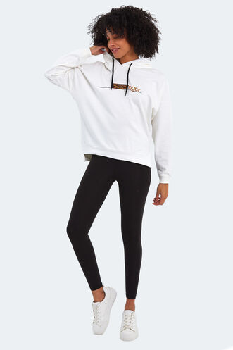 Slazenger MAGNET Women's Sweatshirt Cream - Thumbnail