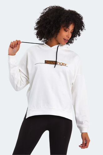 Slazenger MAGNET Women's Sweatshirt Cream - Thumbnail