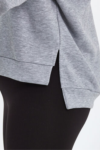 Slazenger MAGNET Women's Sweatshirt Gray - Thumbnail