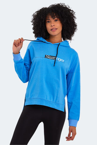 Slazenger MAGNET Women's Sweatshirt Indigo - Thumbnail