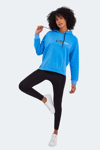 Slazenger MAGNET Women's Sweatshirt Indigo - Thumbnail