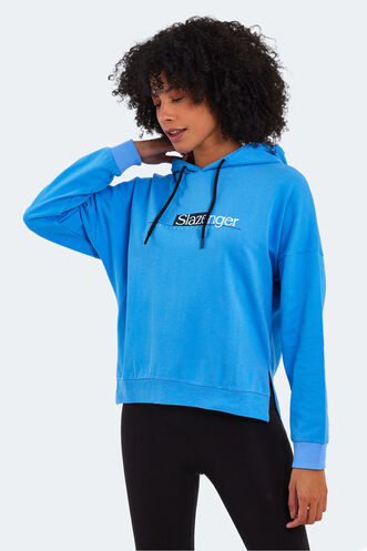 Slazenger MAGNET Women's Sweatshirt Indigo - Thumbnail