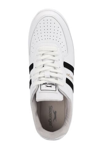 Slazenger MALKHAZ Men's Sneaker Shoes White - Black - Thumbnail