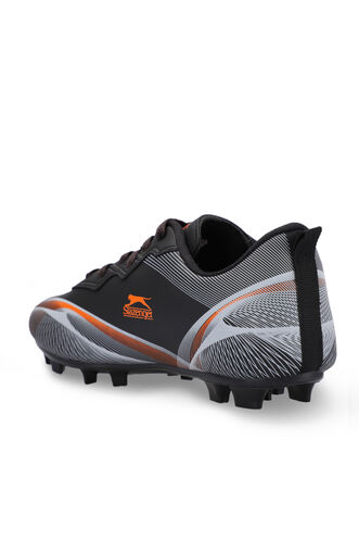 Slazenger MARCELL KRP Football Boy Child Cleats Shoes Black - Orange - Thumbnail