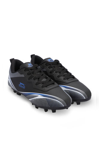 Slazenger MARCELL KRP Football Boy Kids Cleats Shoes Black - White - Thumbnail