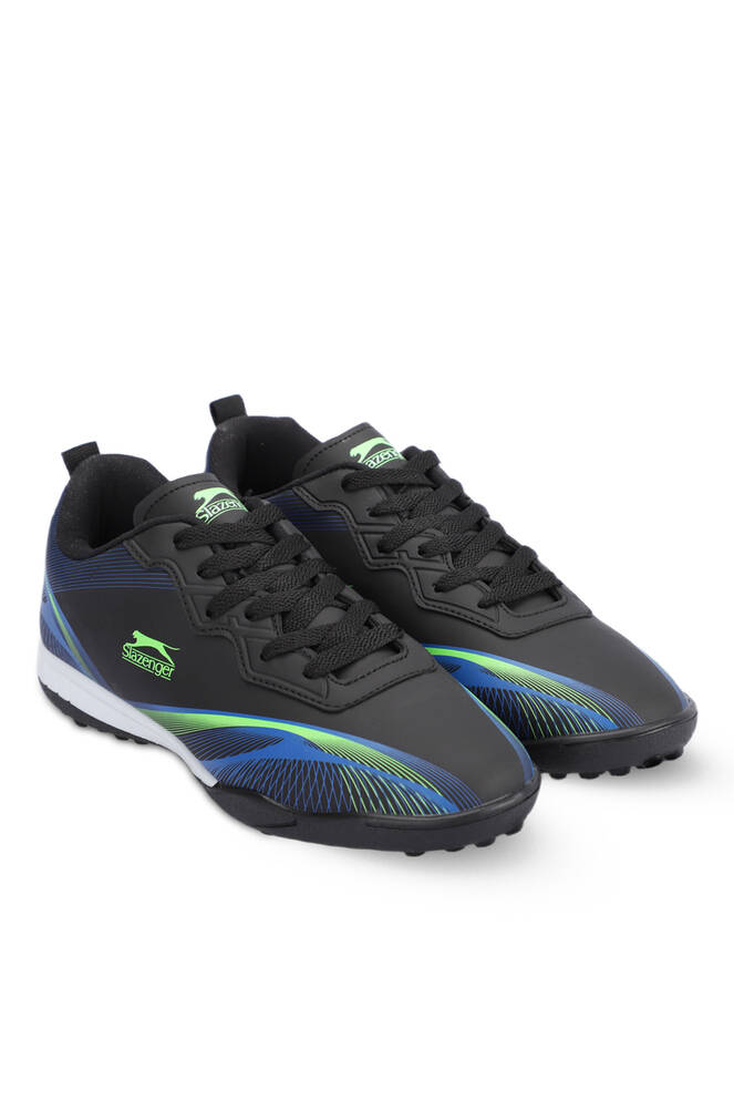 Slazenger MARCELL HS Football Men's Indoor Soccer Shoes Black - Green