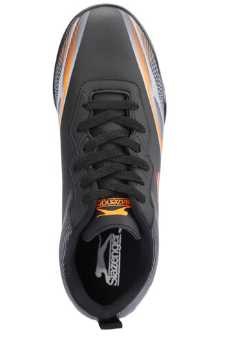 Slazenger MARCELL HS Football Men's Indoor Soccer Shoes Black - Orange - Thumbnail