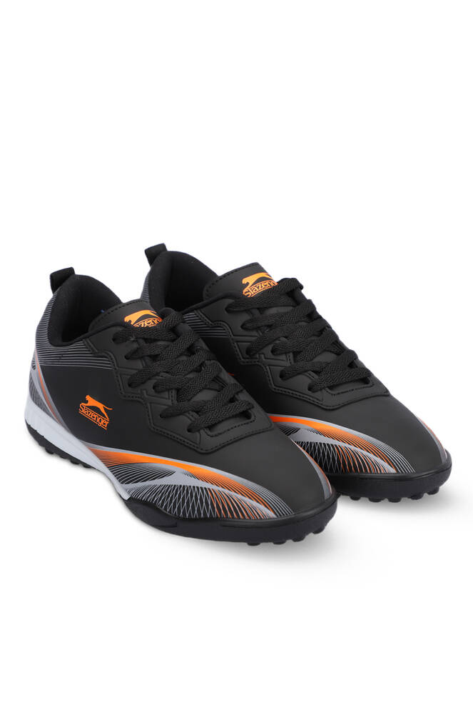 Slazenger MARCELL HS Football Men's Indoor Soccer Shoes Black - Orange