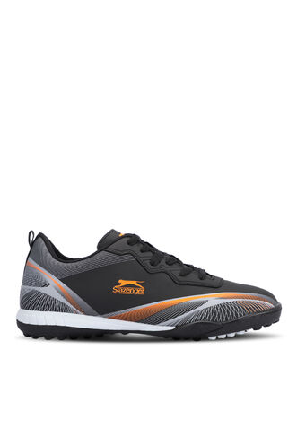 Slazenger - Slazenger MARCELL HS Football Men's Indoor Soccer Shoes Black - Orange