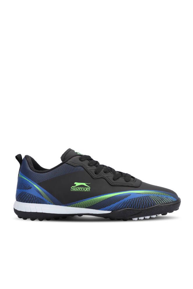 Slazenger MARCELL HS Football Boy Kids Indoor Soccer Shoes Black - Green