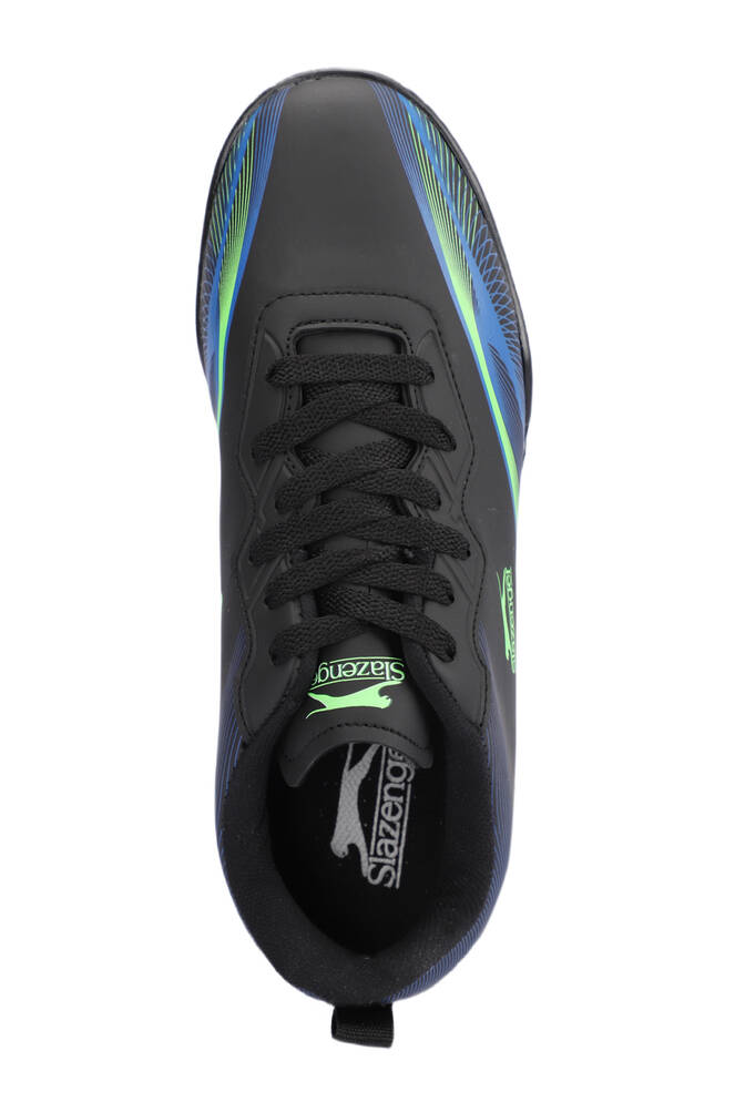 Slazenger MARCELL HS Football Boy Kids Indoor Soccer Shoes Black - Green