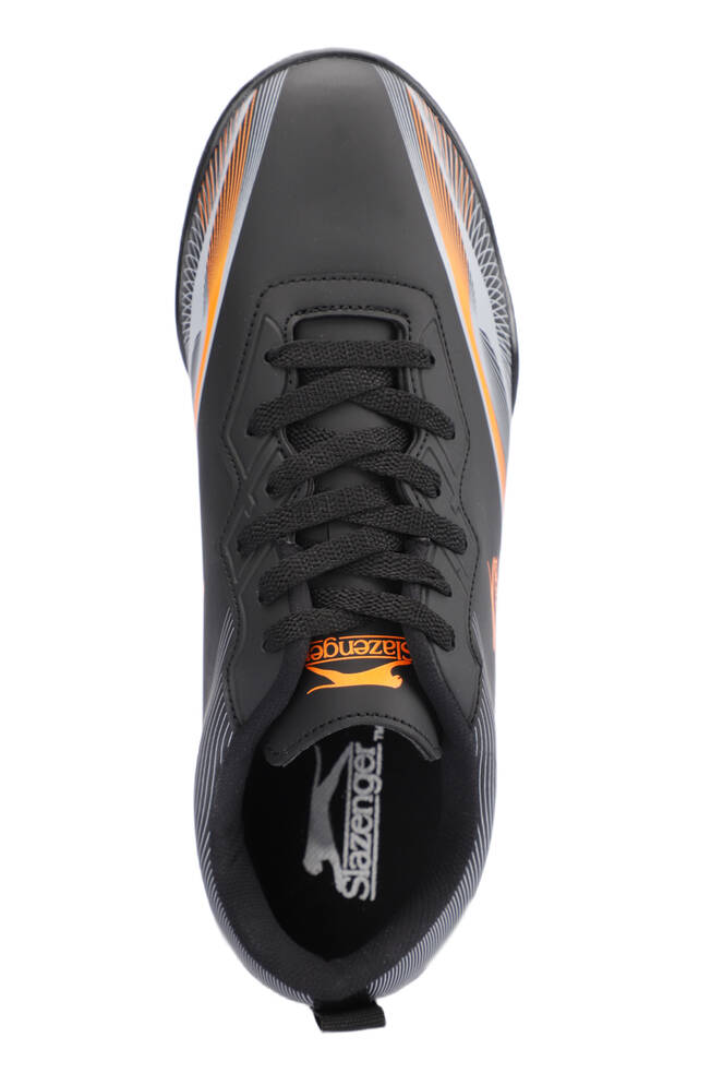 Slazenger MARCELL HS Football Boy Kids Indoor Soccer Shoes Black - Orange